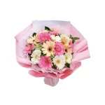Ramo 18 gerberas rosadas - Imagen 2